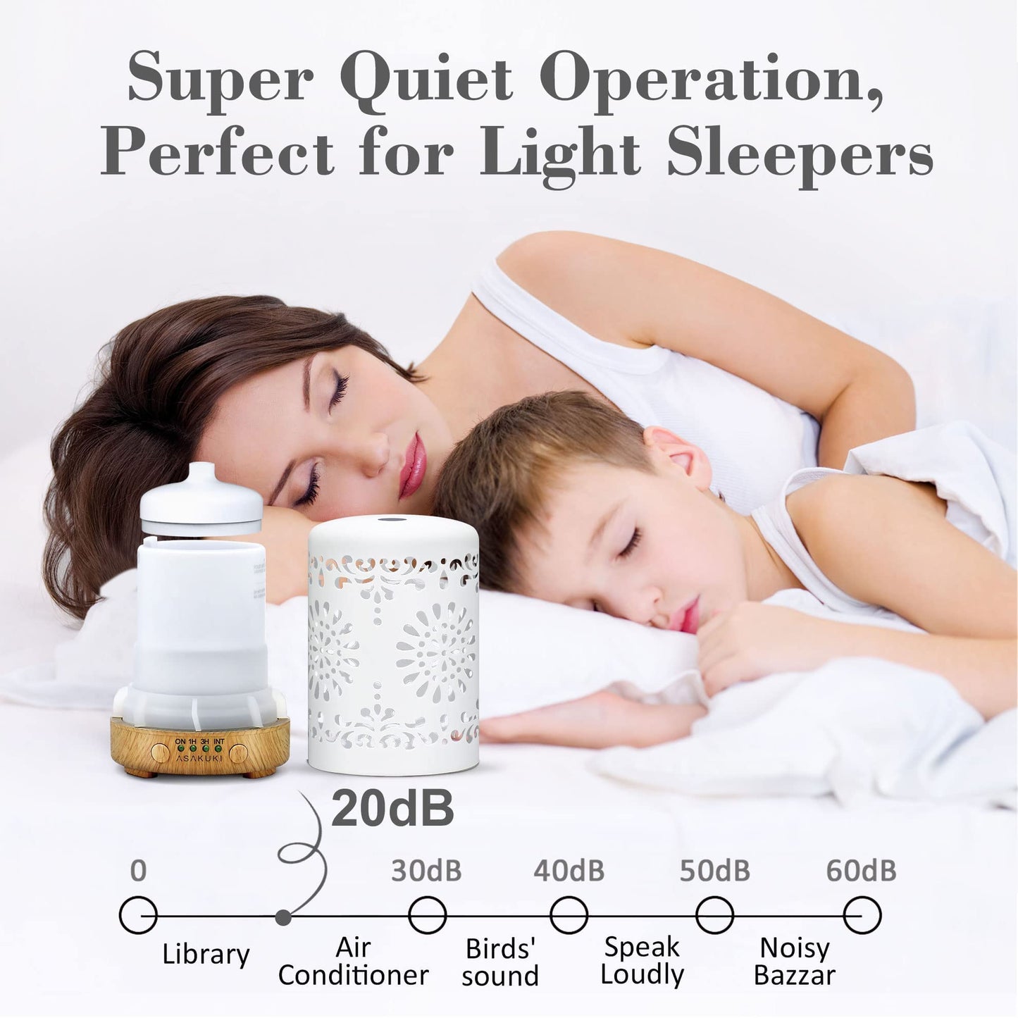 Asakuki Handcrafted Ceramic Essential Oil Diffuser - 100ml