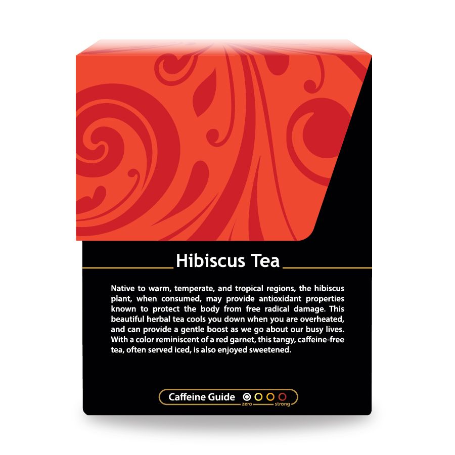 Buddha Teas - Organic Hibiscus - Case Of 6 - 18 Count