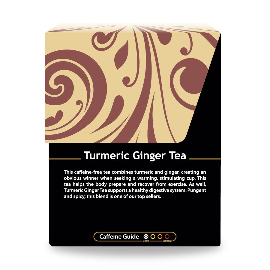 Buddha Organic Turmeric Ginger Tea - Case Of 6 - 18 Bags