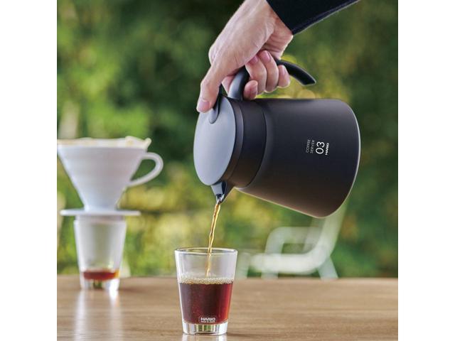 V60 Insulated Stainless Steel Server Black 800ml