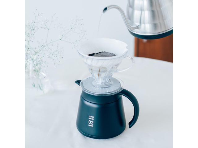 V60 Insulated Stainless Steel Server Black 800ml