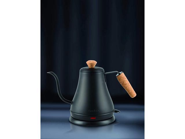 BODUM Melior Gooseneck Electric Water Kettle, 27 Ounce, Matte Black