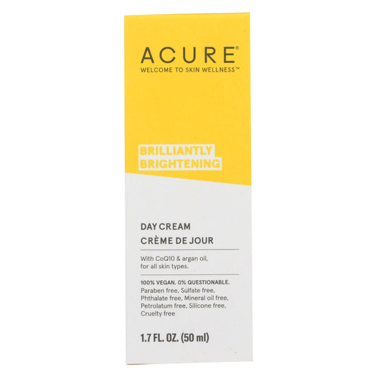 Acure - Day Cream - CoQ10 and Olive Oil - 1.75 Fl Oz