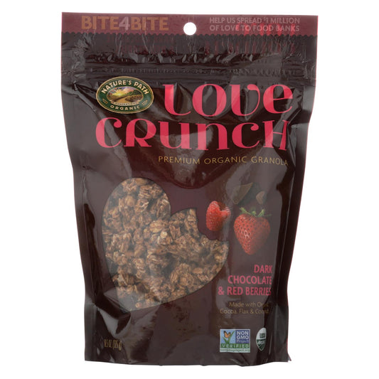 Nature's Path Love Crunch - Drk Chocolate &Red Berries - Case of 6 - 11.5 oz.