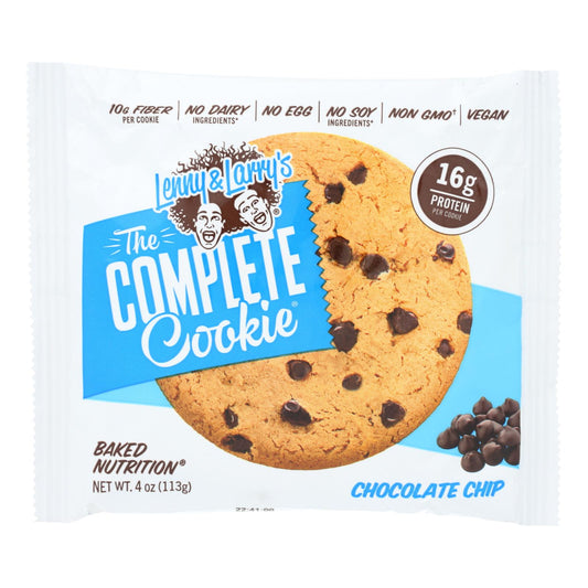 Lenny & Larry's The Complete Cookie - Chocolate Chip - Case of 12