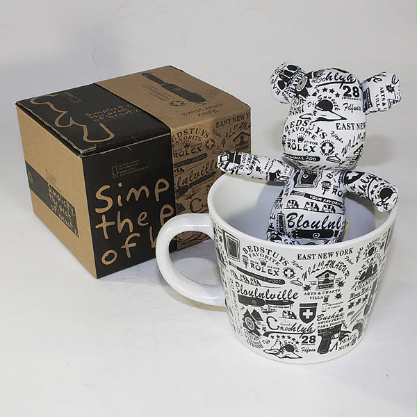 SYNC Design - [Graffiti] Stuffed Bear Mug