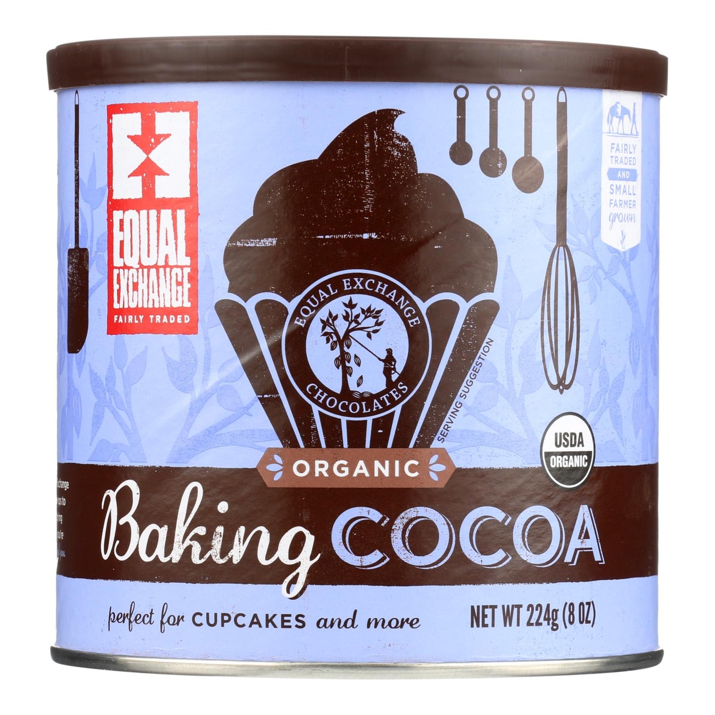 Equal Exchange Organic Baking Cocoa - Case of 6