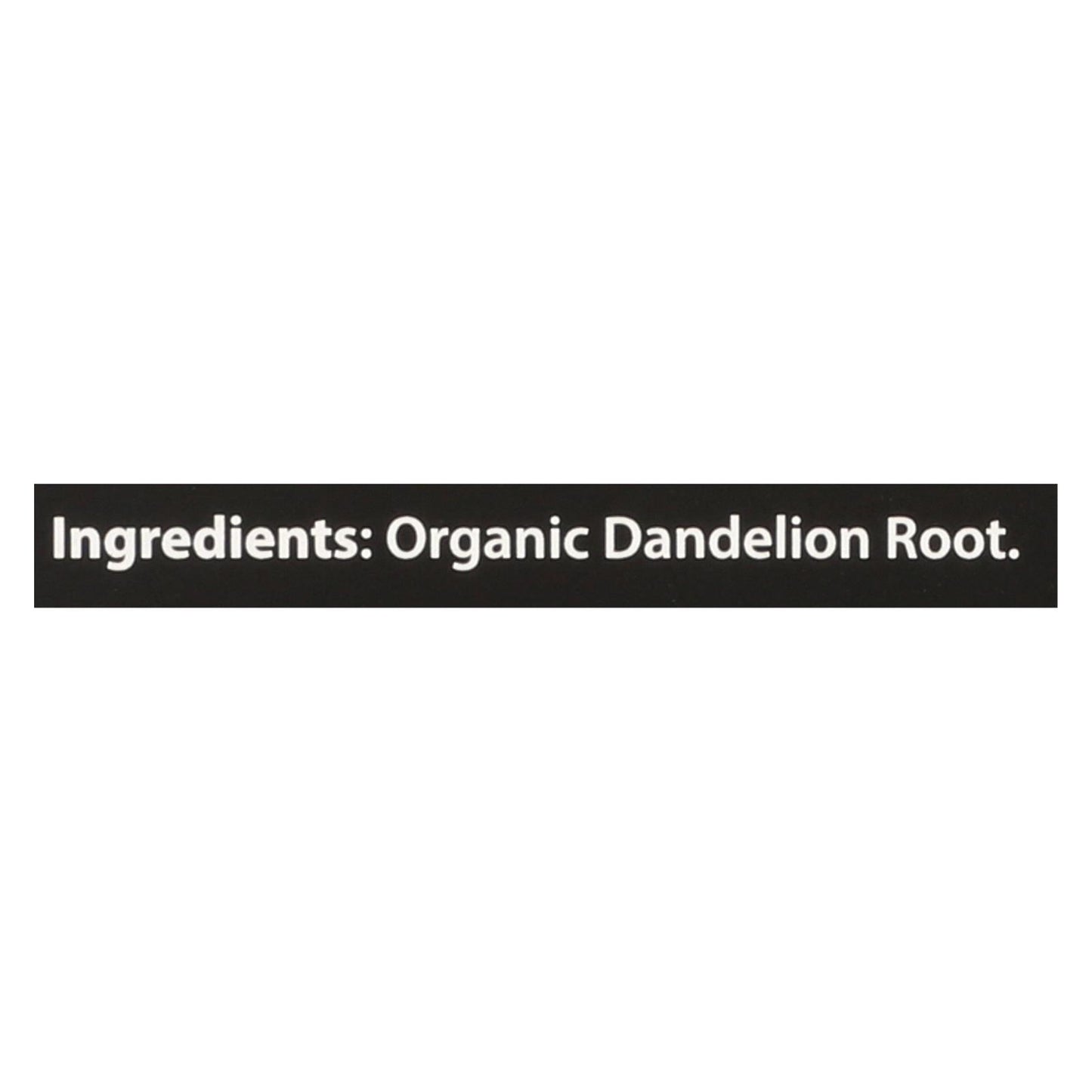 Buddha Teas - Organic Dandelion Root - Case Of 6 - 18 Bags