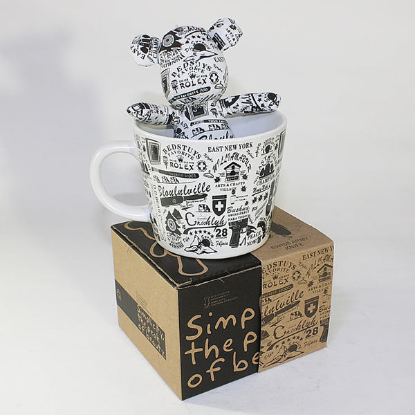 SYNC Design - [Graffiti] Stuffed Bear Mug