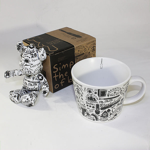 SYNC Design - [Graffiti] Stuffed Bear Mug