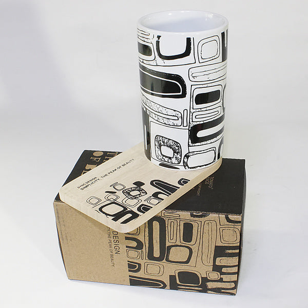 SYNC Design - [Brick] Graphic Mug & Wood Coaster