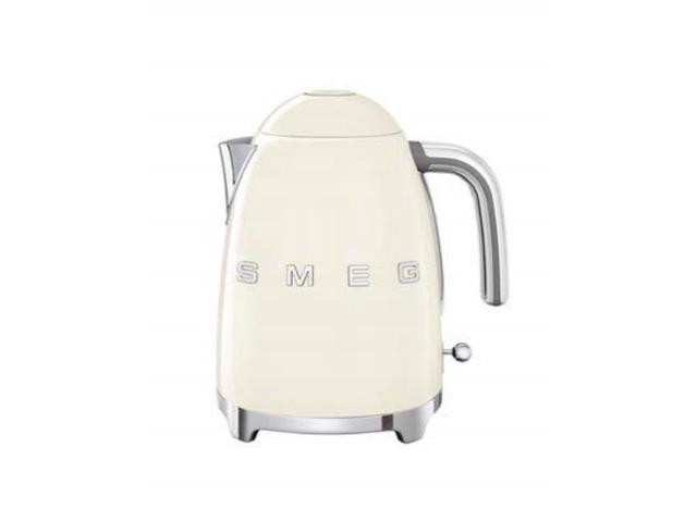 SMEG 50's Retro Style Aesthetic Electric Kettle, Cream